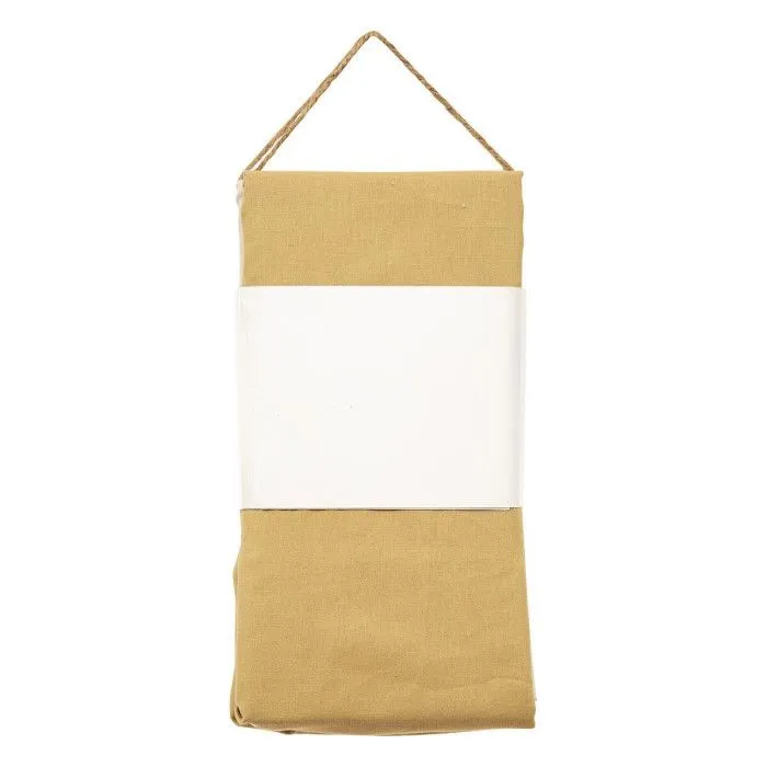 Lot de 2 Draps Housse Bébé "Uni" 60x120cm Ocre-0