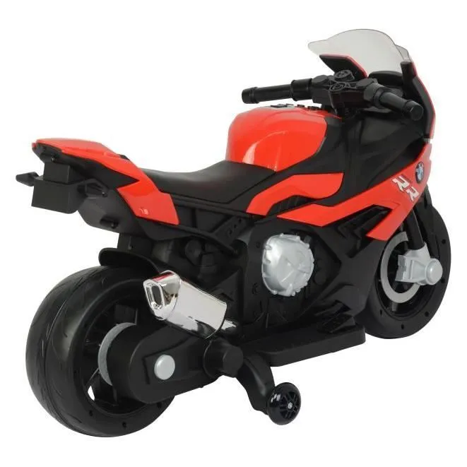 Moto de police d'enfant BMW S1000RR, 12 Volt, 1 Siège(s), Batterie: 1x12v3,5ah, Rouge-2