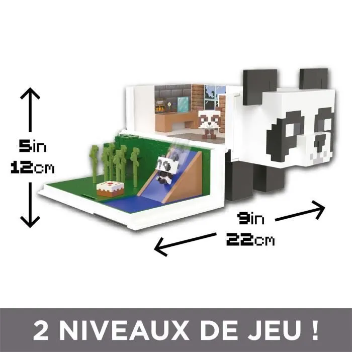 Minecraft-Mini Têtes Modulables-La Maison du Panda-Coffret HLL25-5