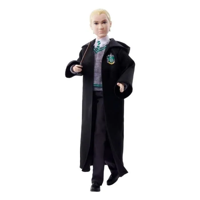 Harry Potter-Drago Malefoy-Poupée avec habillage et accessoire HMF35-1