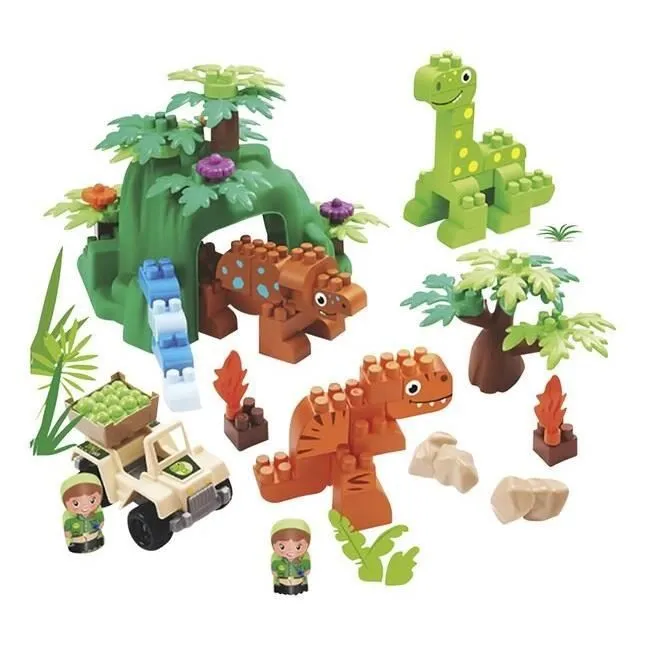 Jouet de construction Dinoland - Abrick - ECOIFFIER - A partir de 18 mois-0