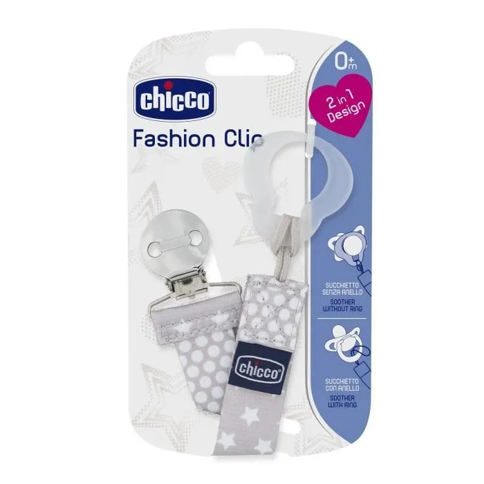 Chicco Attache-Sucette Ruban Universel Beige-1