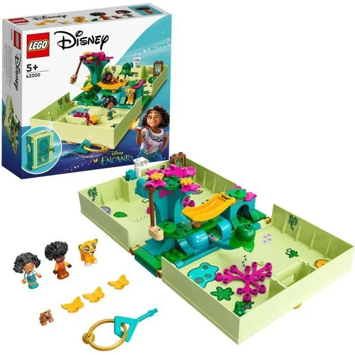 LEGO® 43200 Disney Princess La Porte Magique d’Antonio, Cabane Pour Enfants Dès 5 Ans Du Film Encanto, Jouet De Construction-0