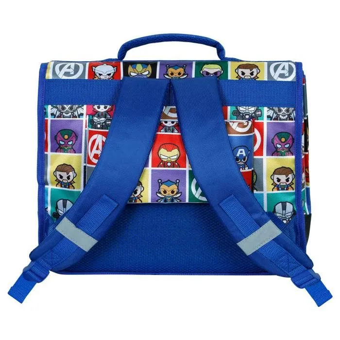 Cartable 2.0 - Marvel Captain America Punch - Bleu - Taille Unique-2