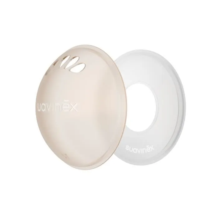 Suavinex Allaitement Coupelles Recueille Lait + Coupelles Protectrices 2 unités-0