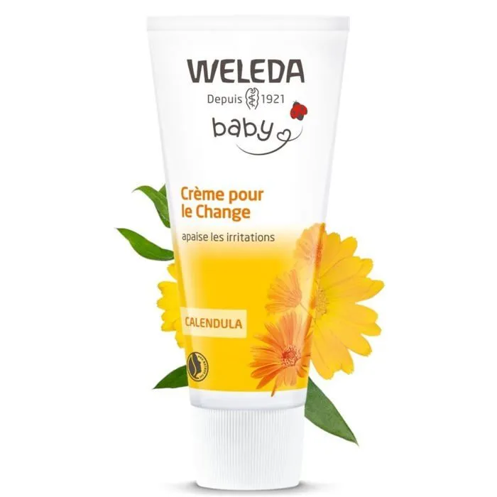 Crème pour le Change - Weleda - 40061 - 75 ml - Apaise les Irritations - Tube - Bio-0