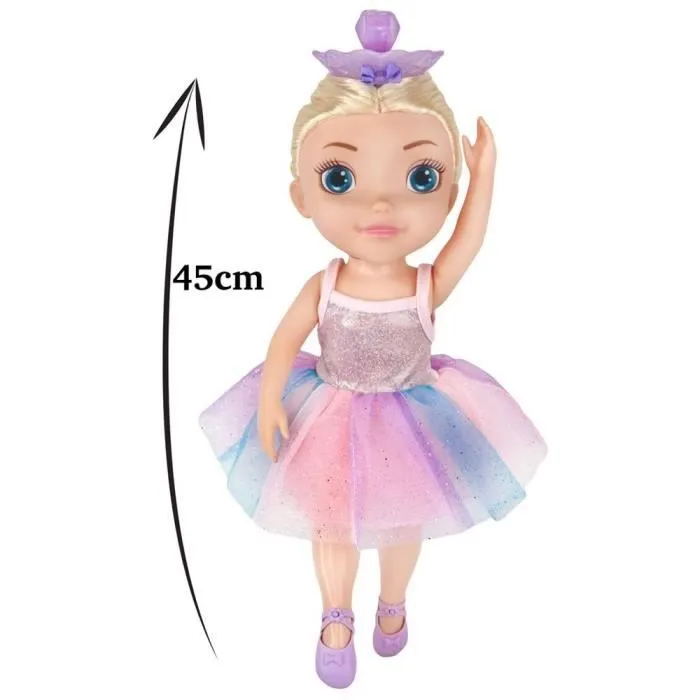 Poupée Ballerina Dreamer - BANDAI - Grande danseuse de 45 cm - Tourne sur elle-même - Pack éco-responsable-1