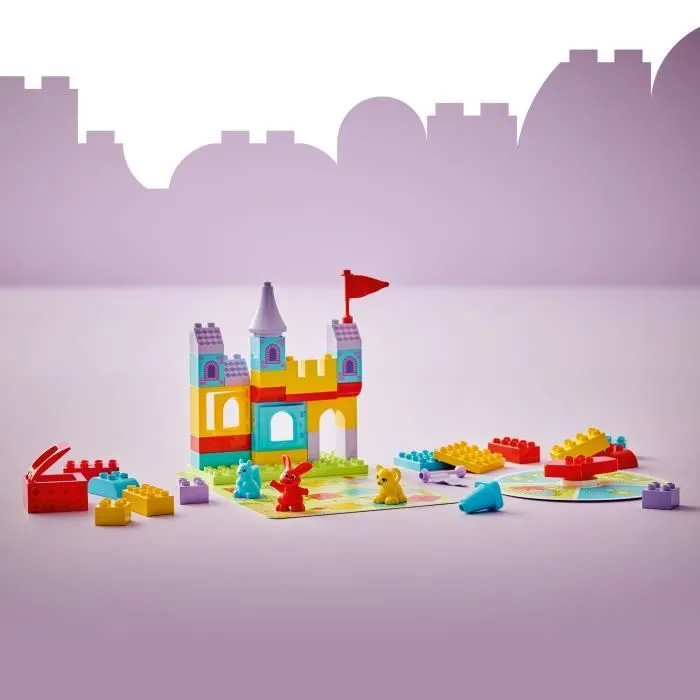 LEGO DUPLO 10450 Le Jeu Du Château d’Hopsy - Jouet De Construction Dès 3 Ans Avec Animaux-3