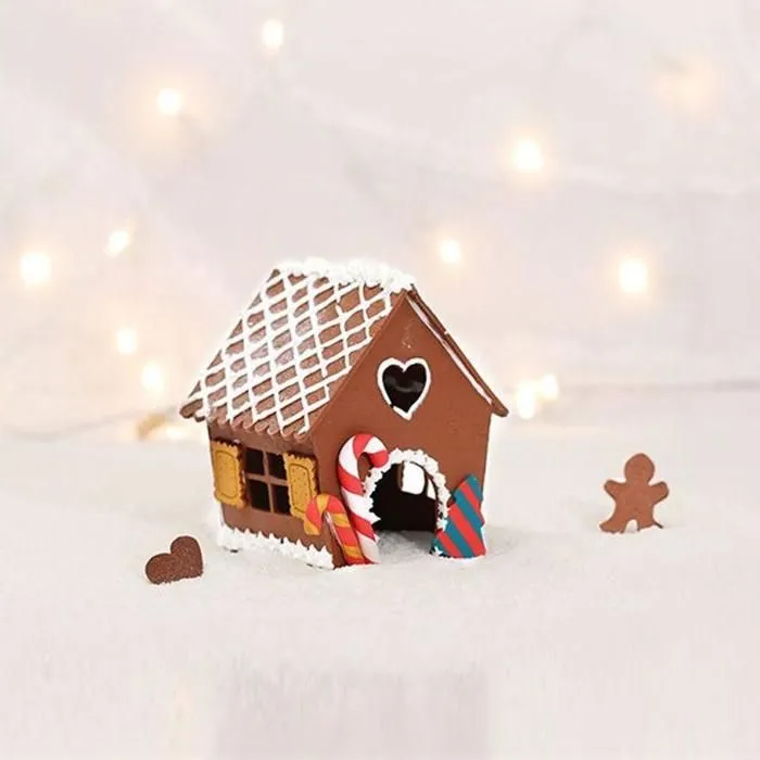 Coffret pâte polymère - Ma maison en pain d'épices-0