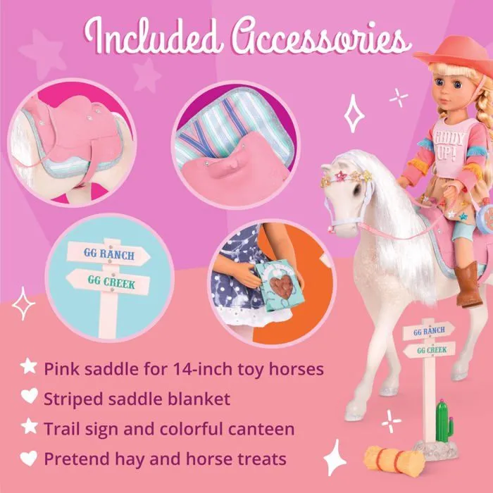 Glitter girls - GG57240Z - Kit d'equitation Horse GG Horseback Riding Trail Accessory Set, , Petit-2