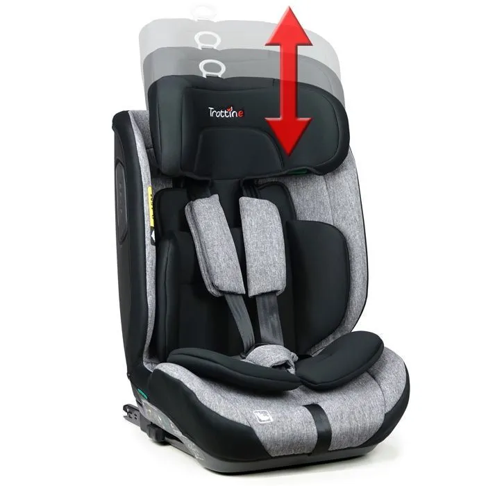 TROTTINE Siège auto rehausseur très longue durée R129 i-size 76-150 cm CARDIFF Geneva-1