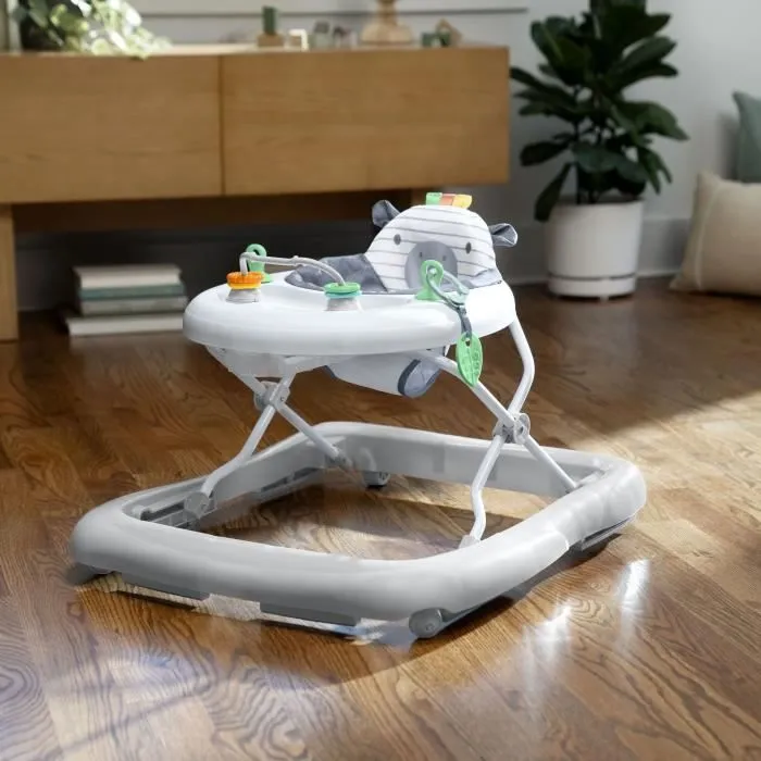 Trotteur avec activités - INGENUITY - Collection Chambray - Dossier conforatble et rembourré - 3 hauteurs - Pliable-8