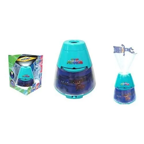 PJ Masks Lampe 2 en 1 : Veilleuse et Projecteur Multicolore - 1611043-0