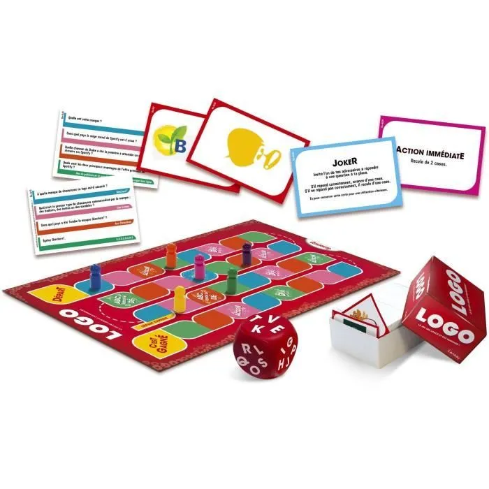 Logo - LANSAY - Jeu de société - 1500 questions - Dès 12 ans-3