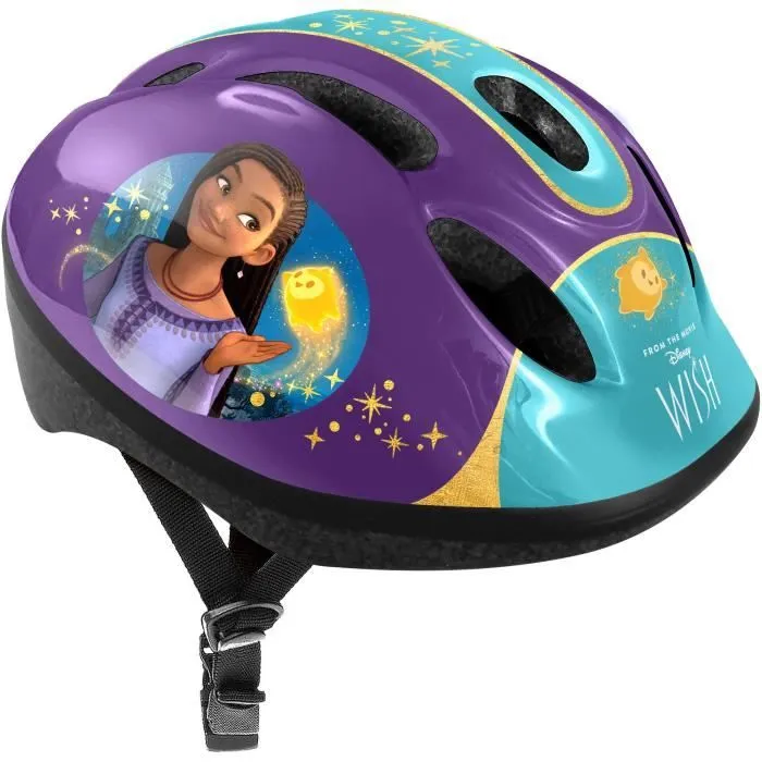 Casque de sport - DISNEY - WISH - Taille S - Tour de tête réglable 53/56cm - Aérations et mousses internes pour plus de confort-0