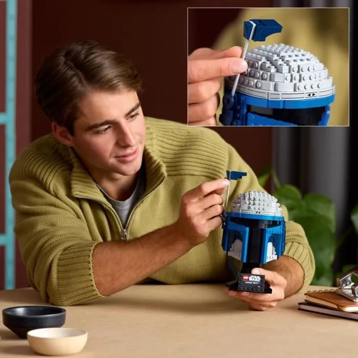 LEGO Star Wars 75408 L’Attaque Des Clones Le Casque De Jango Fett - Set - Cadeau Adulte-3