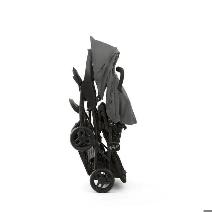 Poussette polyvalente - sport - GRACO - Stadium Duo - 4 roues - Gris - Mixte-2