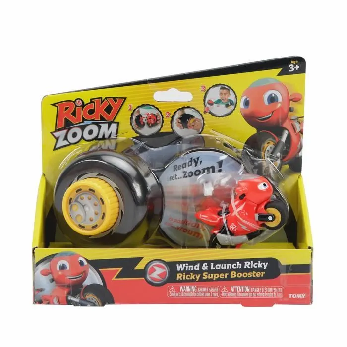Ricky Zoom - Ricky Super Booster Rouge-0