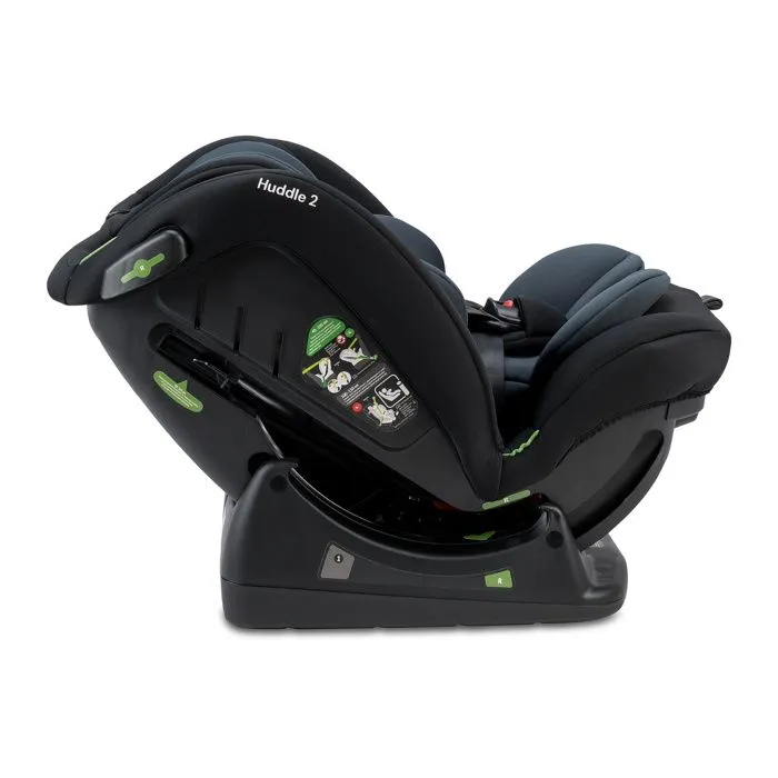 OSANN - Siège auto bébé/enfant Huddle 2 i-Size - 40-150 cm - 0 à 12 ans - Groupe 1/2/3 - Noir  Noir --1