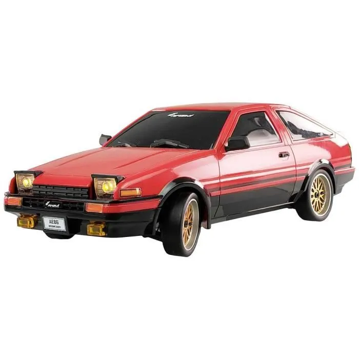 Voiture RC Amewi AE86 Sprinter Trueno Scale Drift rouge brushed 1:18 - Propulsion arrière - Adulte-0