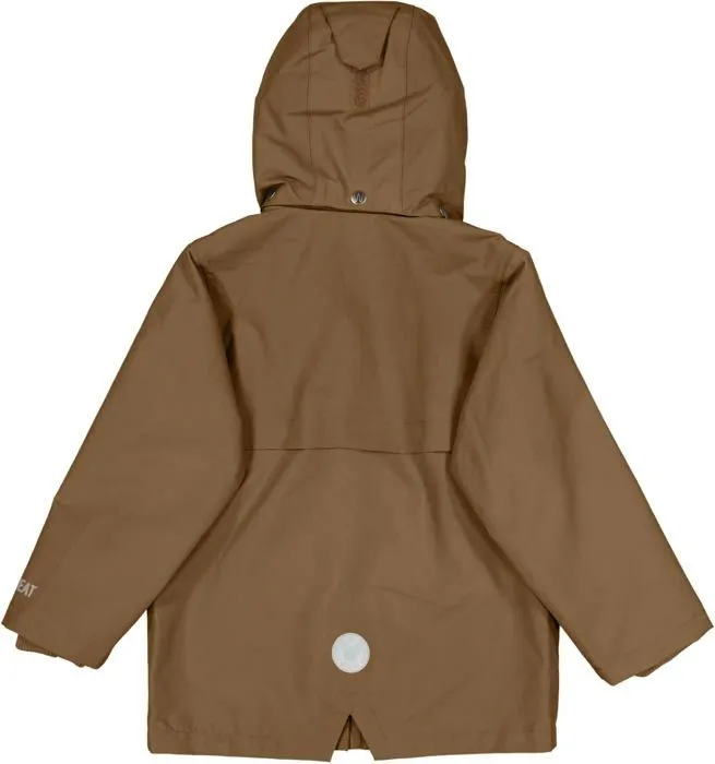 Habillage pluie Wheat - 7249h-996R - Carlo Technical Veste de Pluie d'exterieur pour garcon 100% etanche, Marron dore-1