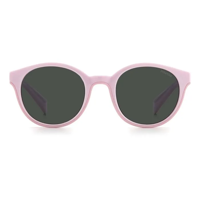 Lunettes de Soleil POLAROID KIDS PLD 8040/S 44/19/125 35J PINK POLYCARBONATE FRAMES KIDS POLAROID KIDS PLD 8040/S PINK-3