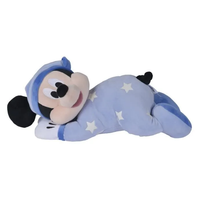 Disney - Peluche Mickey Musicale Phosphorescente (25cmx15cmx15cm)-0