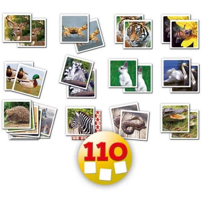 Jeu de mémoire - EDUCA - Identic Natura-1
