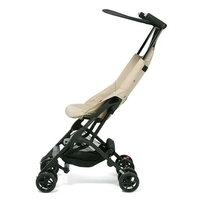 Poussette compacte XSS coloris Beige Ultra légère-1