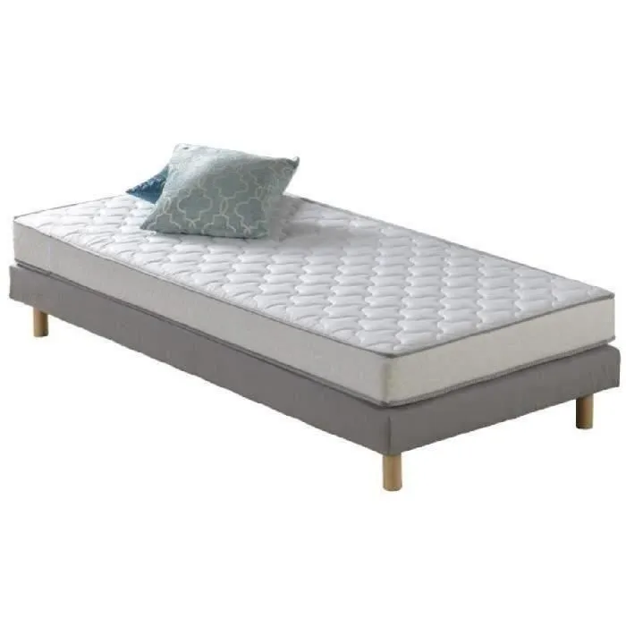 Matelas 90x190 cm - Mousse - Ferme 14 cm - 5 zones de confort - DEKO DREAM Hahtuva-2