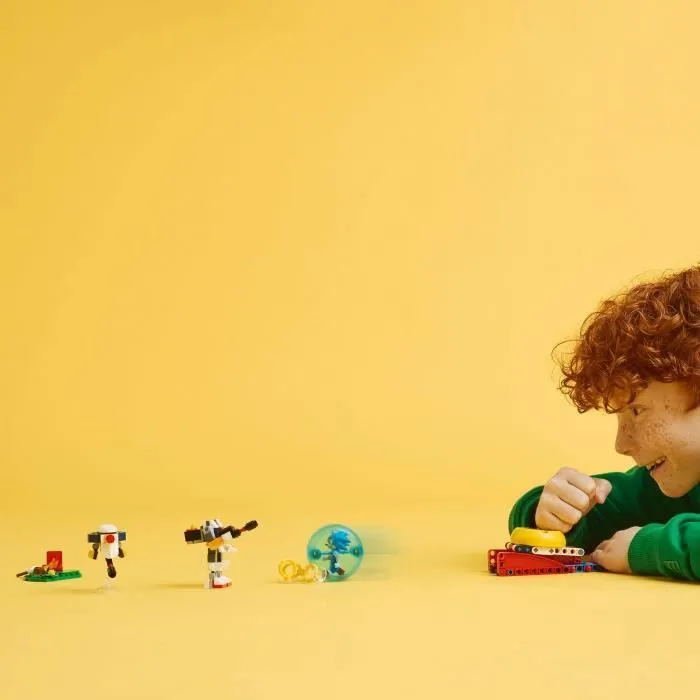 LEGO Sonic the Hedgehog 77001 Conflit au feu de camp de Sonic Jouet pour enfants dès 7 ans-4