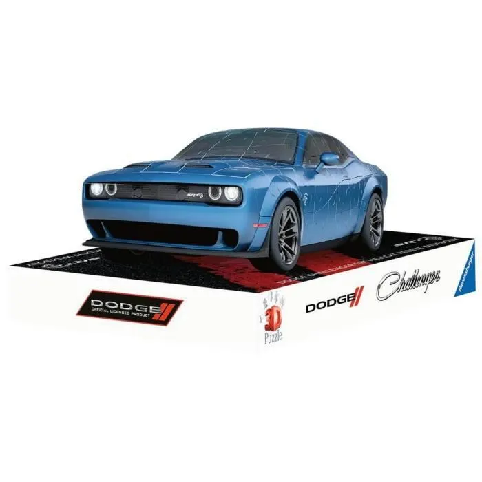 Puzzle 3D Véhicules - Dodge Challenger SRT Hellcat Redeye Widebody - 108 pièces numérotées - Ravensburger-2