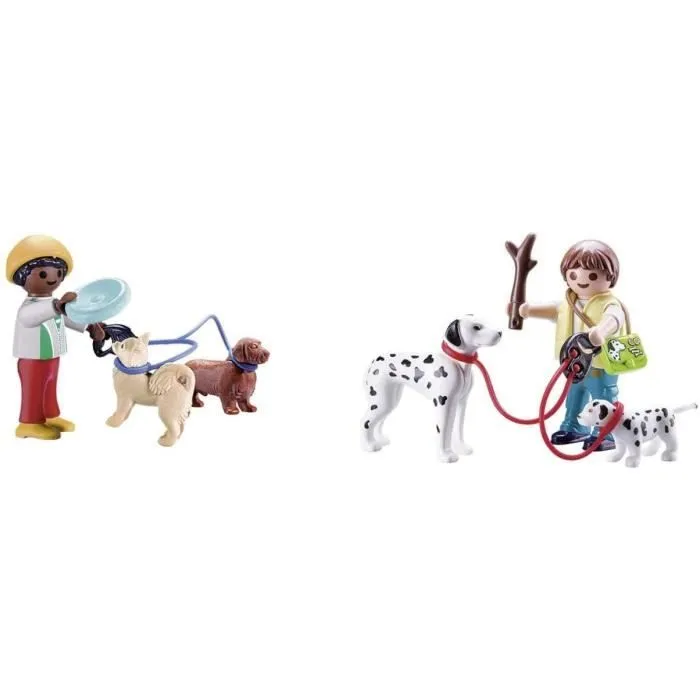 PLAYMOBIL - 70530 - Valisette Enfants et chiens-1