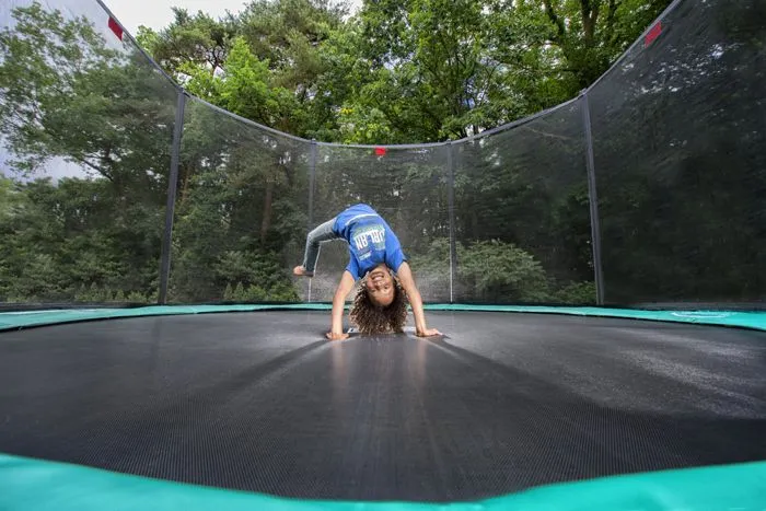 Trampoline - BERG - Favorit Regular 330 - Vert - Filet de sécurité - 330 cm-3