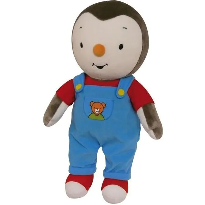 Peluche T'choupi - Jemini - T'choupi +/- 45cm - Intérieur - Bleu - Garçon et Fille - 12 mois+-0