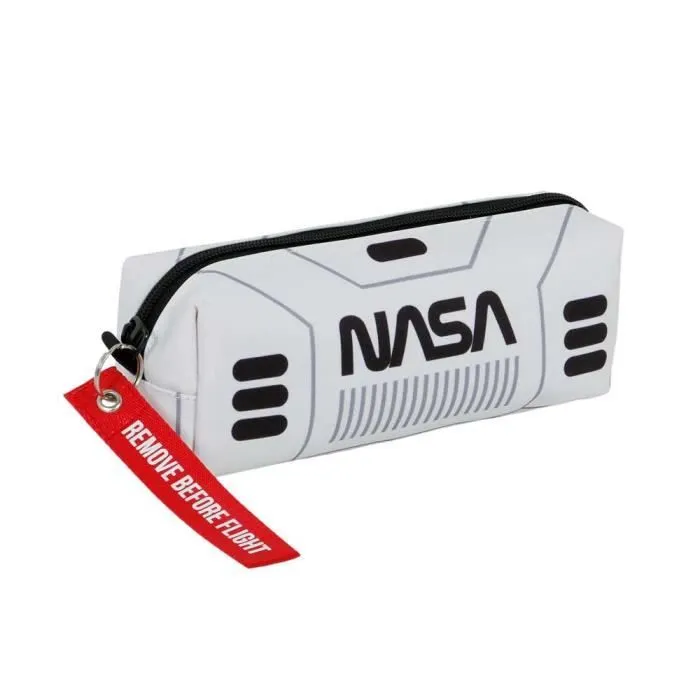 Trousse Carré FAN 2.0 - NASA Spaceship - Blanc - KARACTERMANIA - Trousse - Zippée - Synthétique-2