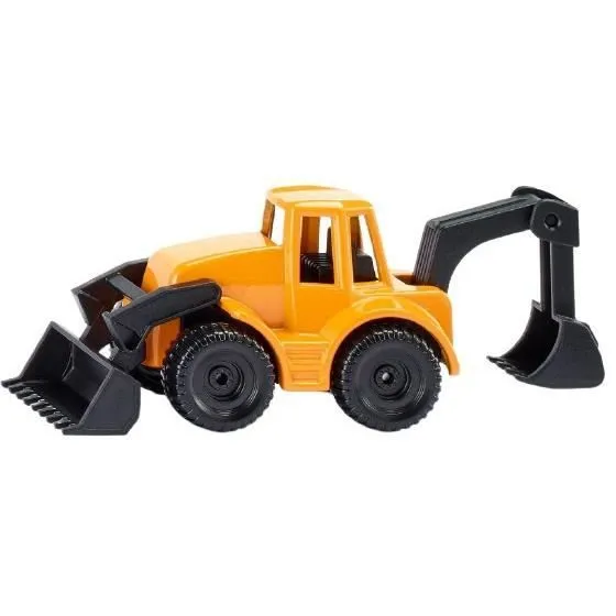 Siku chargeuse-pelleteuse 8,6 cm moulée sous pression 1:87 jaune-0