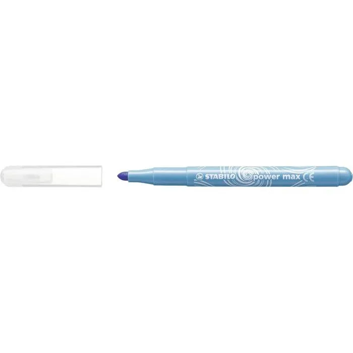 Feutres de coloriage - STABILO - Power Max - 18 Assortis - Pointe moyenne - Encre lavable-3