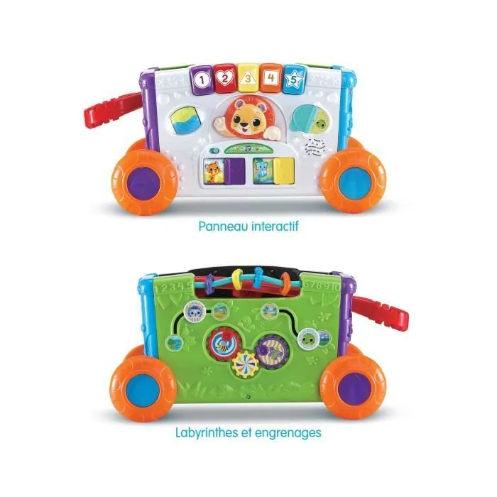 VTECH SUPER CHARIOT INTERACTIF MULTI-ACTIVITÉS-2
