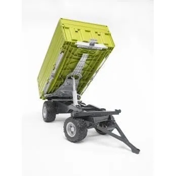 Remorque Basculante Fliegl - BRUDER - Double Niveau - 4 Roues Motrices - Garçon - A partir de 3 ans-2