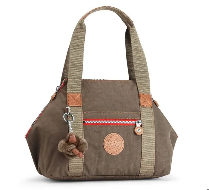 Sac à main - Kipling - Art Mini - Beige - 100% polyamide - Léger et spacieux-1