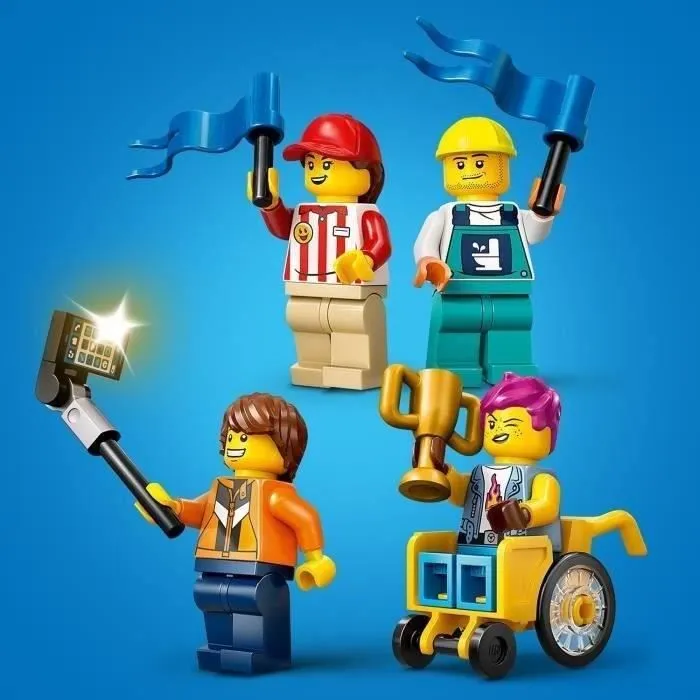 LEGO City 60460 Zéro limite : rampe pour bolides de course - Jeu de construction dès 6 ans-4