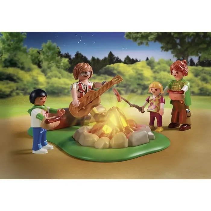 Cabane dans les arbres et toboggan - PLAYMOBIL - 71001 - Multicolore - Enfant - 4 ans et plus-3