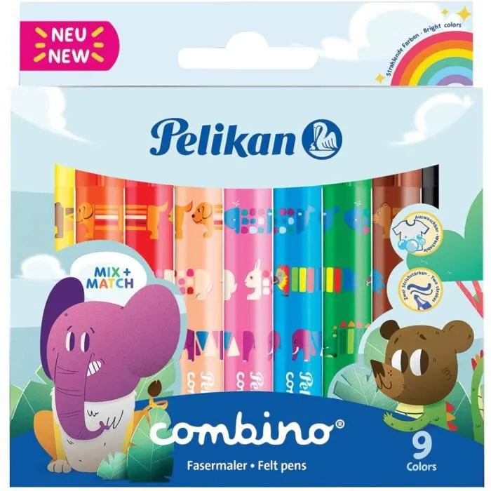 Pelikan 810401 Porte-mine Combino Rose Feutres de coloriage Fasermaler Combiné - 4012700814555-1