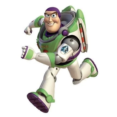 TOY STORY -BUZ L'ECLAIR - 12 stickers - 70 x 96.5 Assemblés - Brille dans le Noir-2