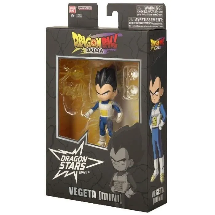 Figurine articulée Dragon Star 17 cm - Mini Vegeta - BANDAI - Dragon Ball Daima Kid Vegeta - 4 ans et +-0