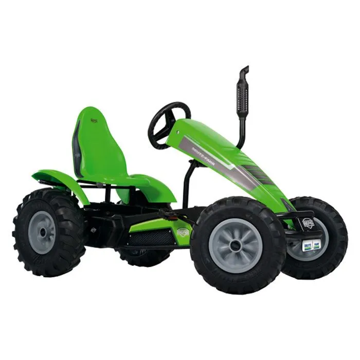 Kart à pédales BERG Deutz Fahr BFR - Vert et Noir - 4 roues - A pédales - Pour Enfant - 5 ans et plus-0