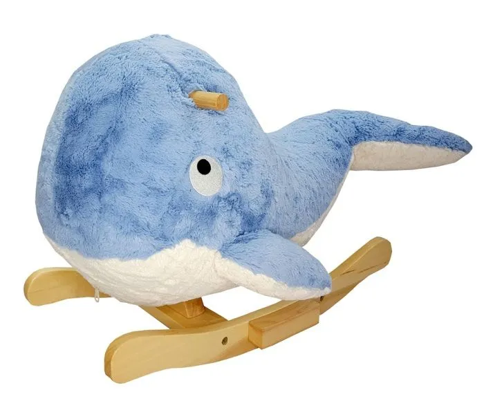 Gerardo’s Toys - Baleine à bascule bleue - GERARDO'S TOYS-1