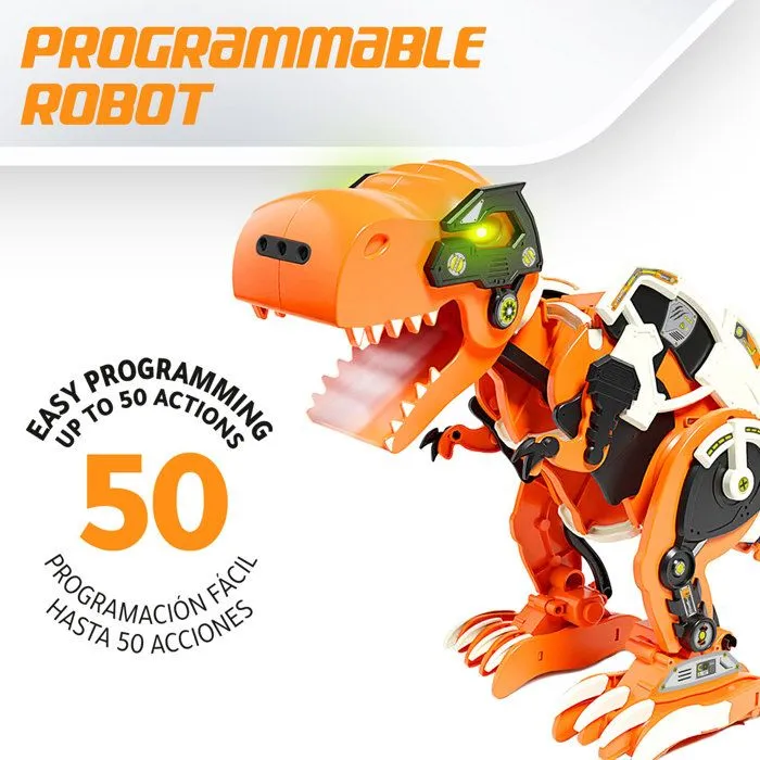 Xtrem Bots - T Rex Dinobot, Dinosaure Robot Jouet, Robot Dinosaure Programmable, Robot Enfant, Tyrannosaure Et Robot Géant-1