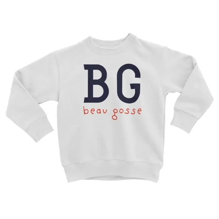 Sweatshirt Enfant BG (Beau Gosse) Expression Beauté Homme-0